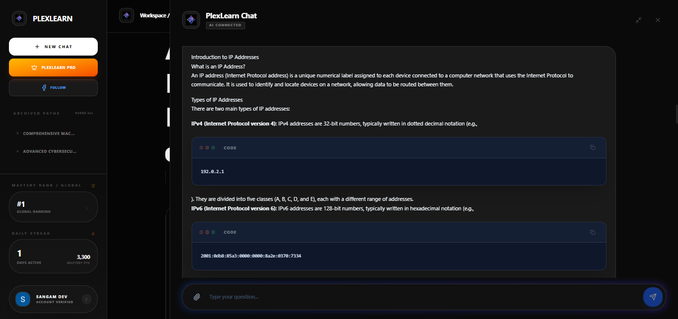 PlexLearn AI gallery image