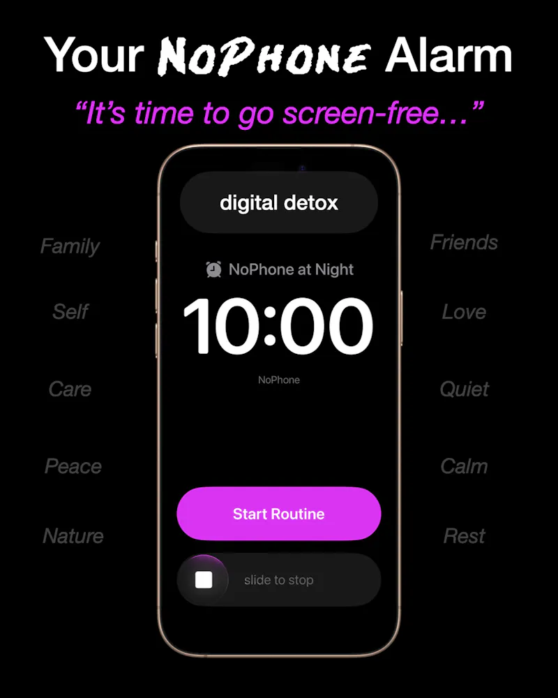 NoPhone - micro dosed digital detox screenshot 3