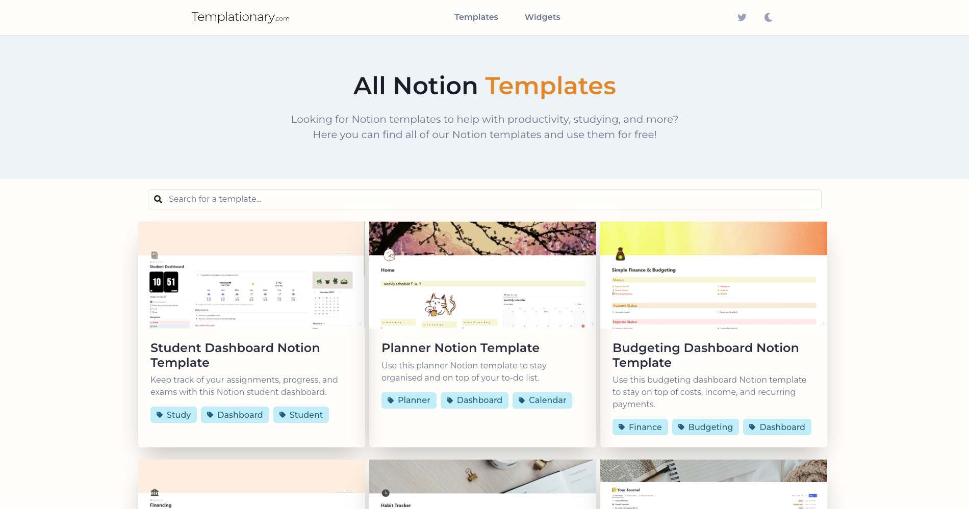 Templationary gallery image