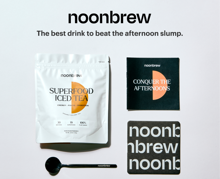 NoonBrew Superfood Iced Tea gallery image