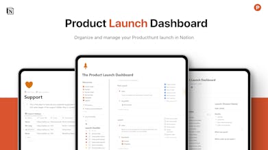 The Ultimate Product Launch Dashboard gallery image