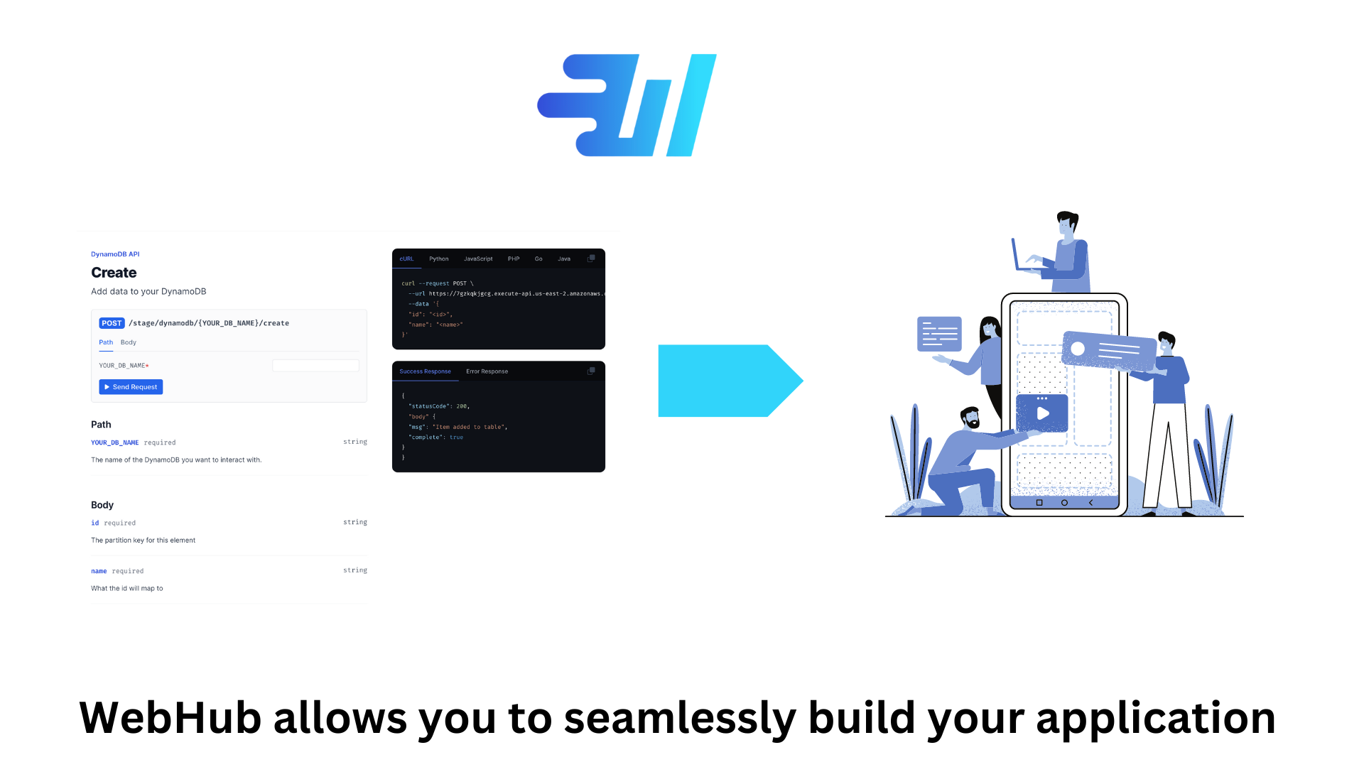 WebHub One-Click vollständig autonomer API media 1