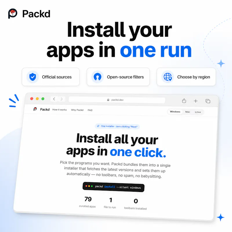 Packd screenshot 1