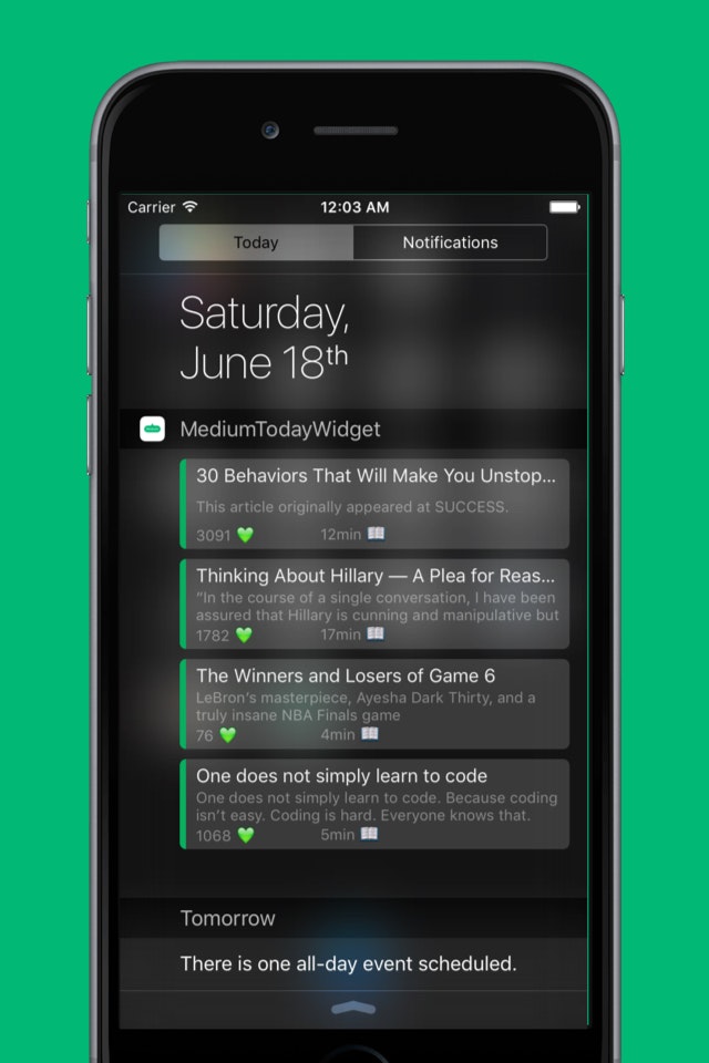 Medium Widget gallery image