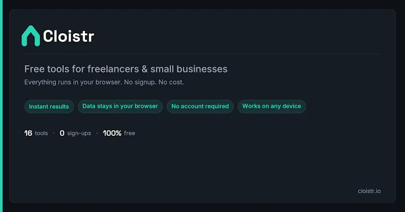 Cloistr screenshot 1
