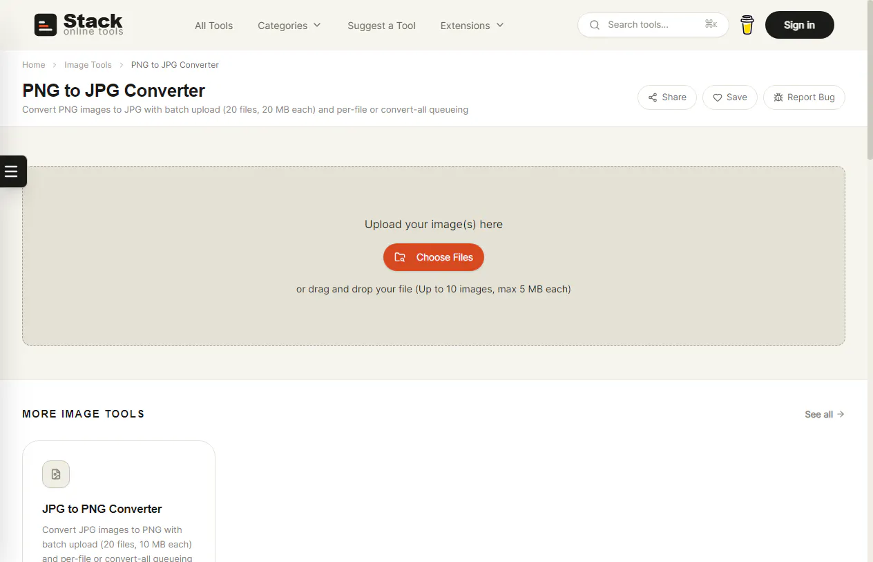 Stack Online Tools gallery image