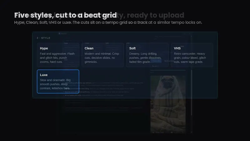 ReelGeek screenshot 1 (video preview)
