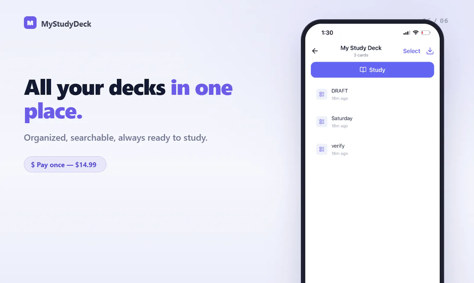 MyStudyDeck screenshot 7