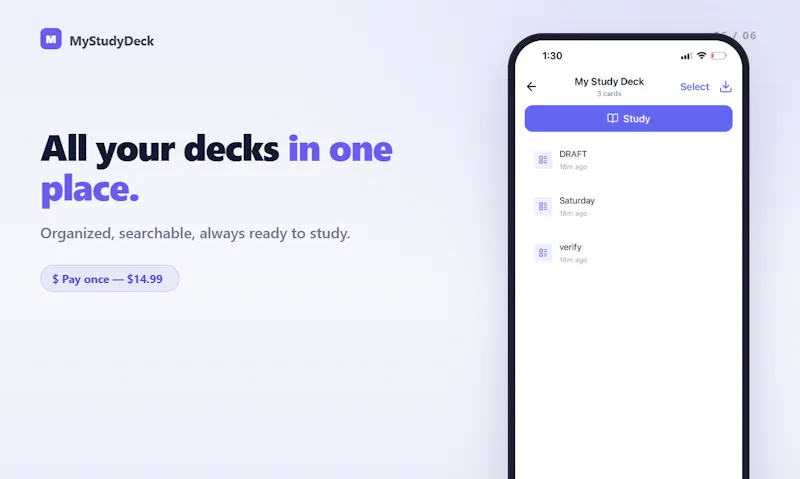 MyStudyDeck screenshot 7