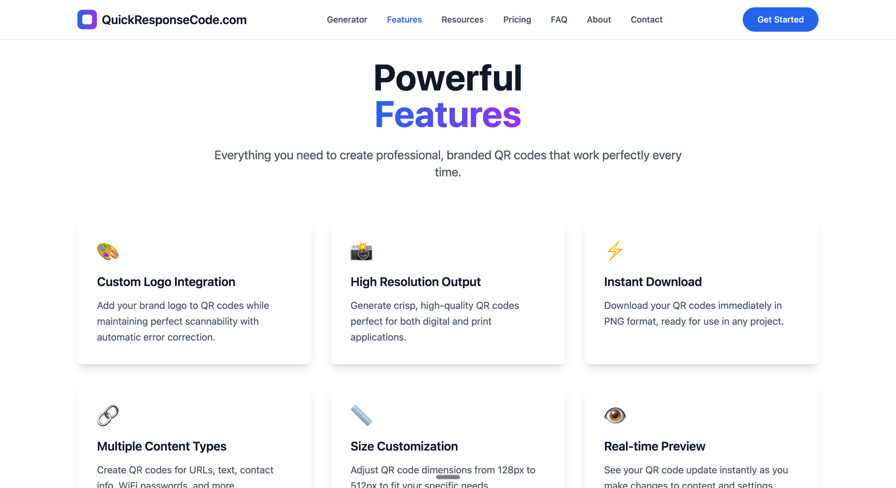 QuickResponseCode.com gallery image