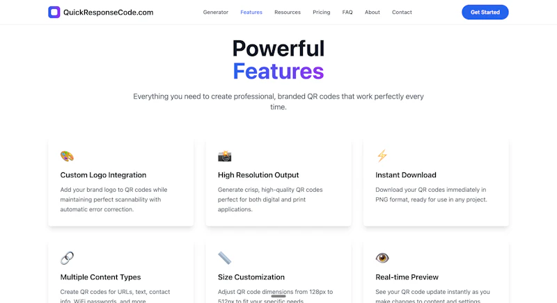 QuickResponseCode.com screenshot 3