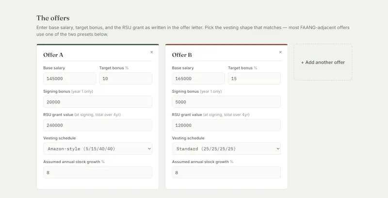 Climb — Offer Comparison screenshot 1