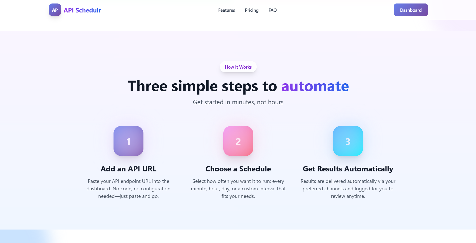 API Schedulr gallery image