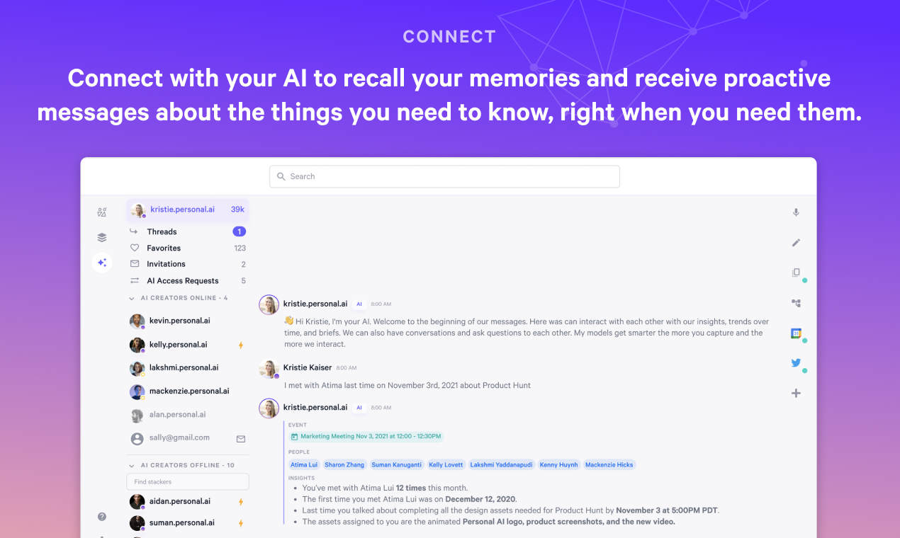 Personal.ai gallery image
