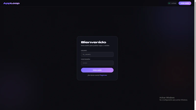 AppLoop screenshot 2