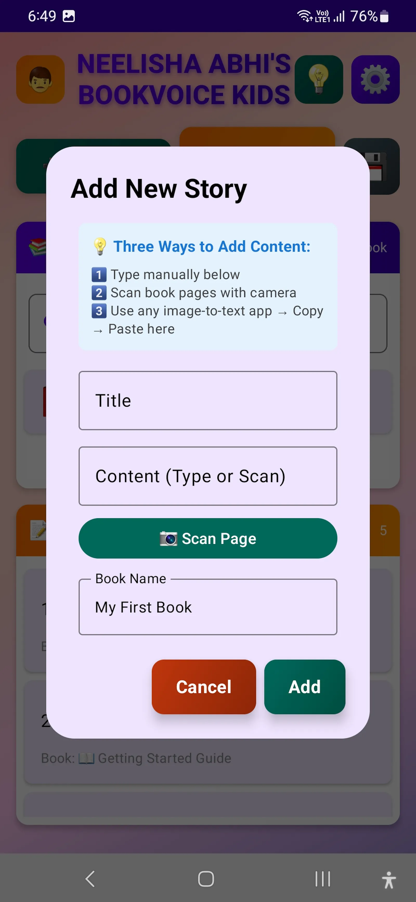 BookVoice Kids — Turn Books Into Audio screenshot 3