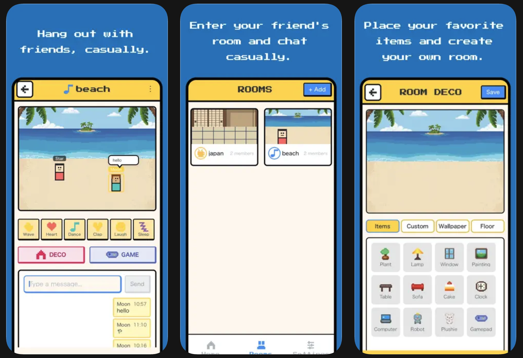 moom - Chat in rooms, play games. gallery image
