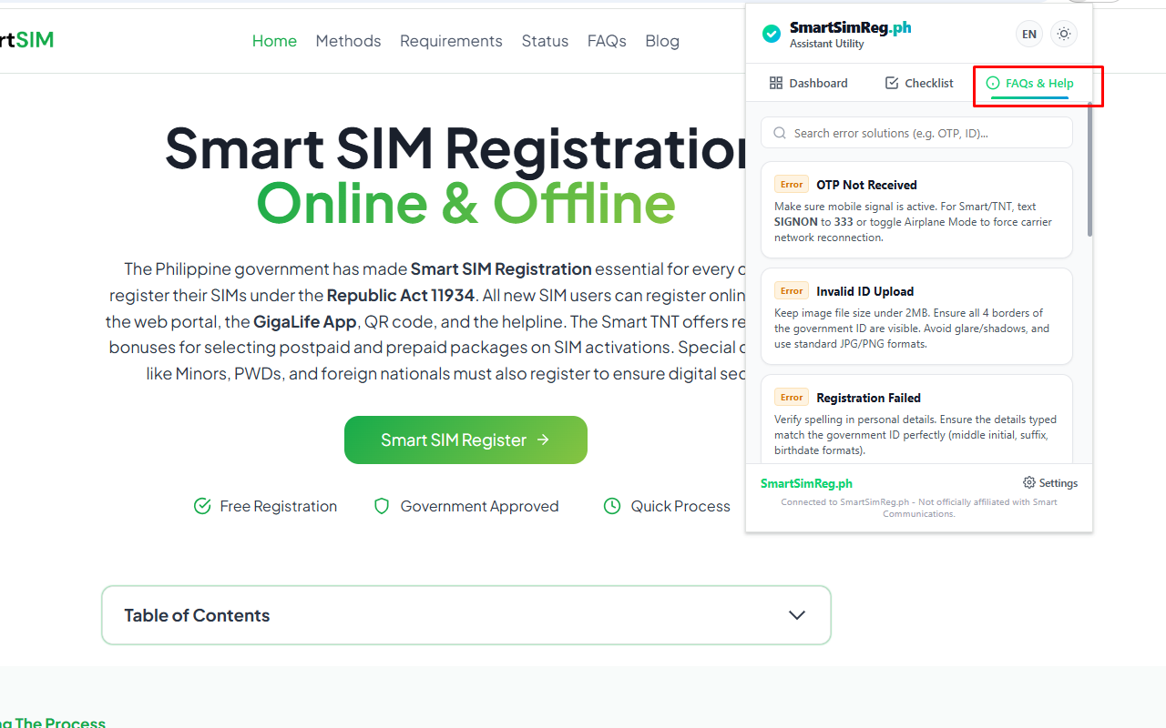 Smart SIM Registration Assistant gallery image