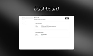 Nextjs + Stripe + Supabase Template gallery image