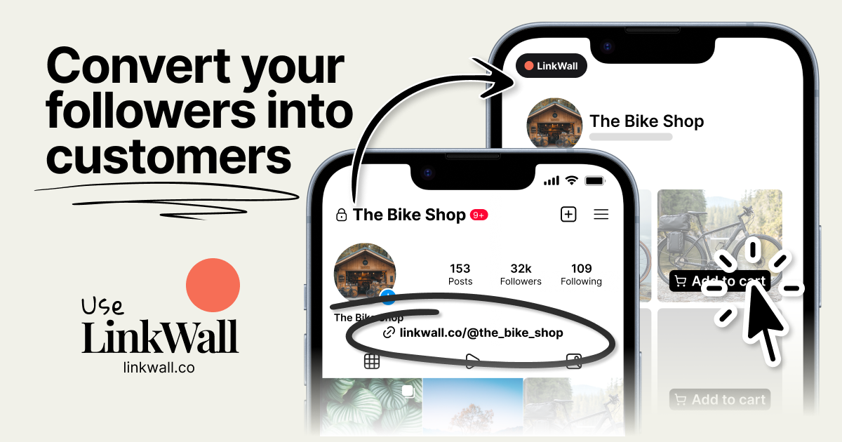 LinkWall - Add links to your Instagram posts media 1