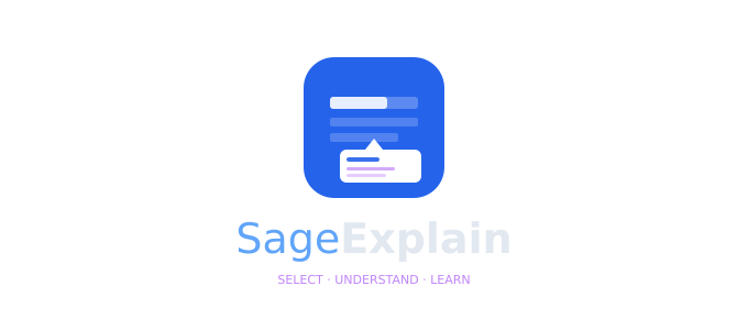 SageExplain gallery image