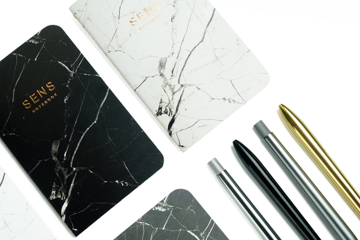 Pen + notebook + leather cover = your ideal pocket assistant gallery image