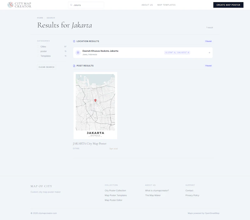 City Map Creator | citymapcreator screenshot 3