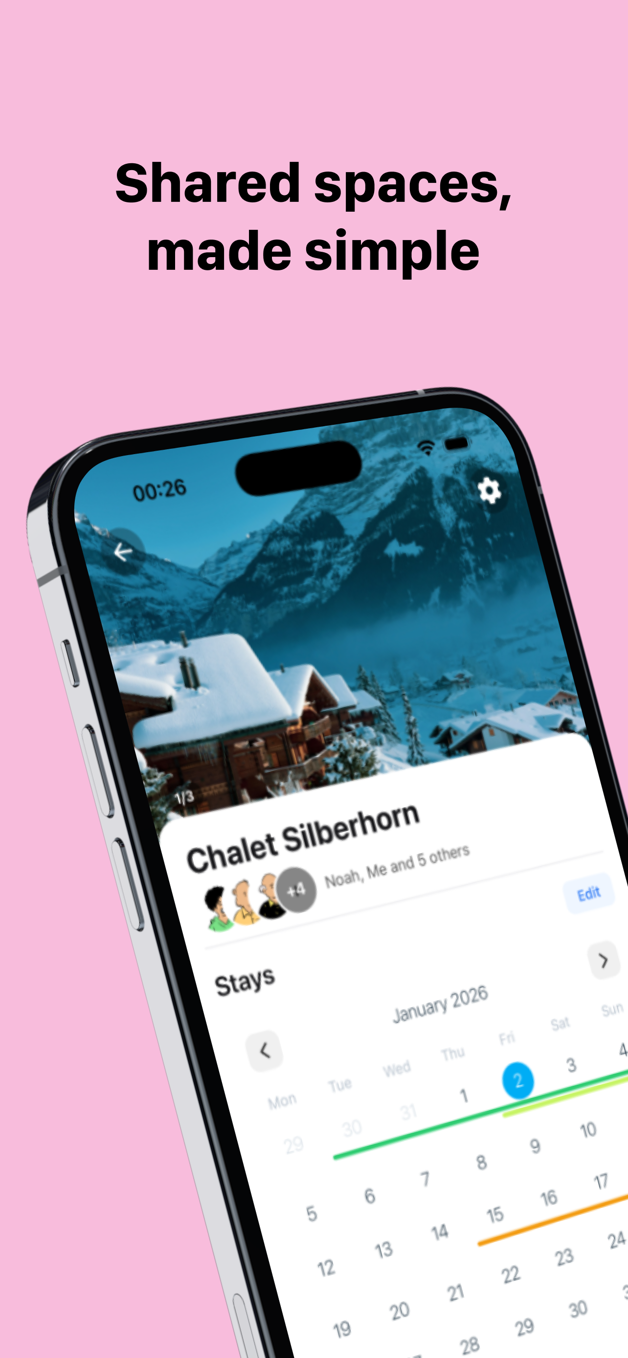 Casana - Calendar for shared places gallery image