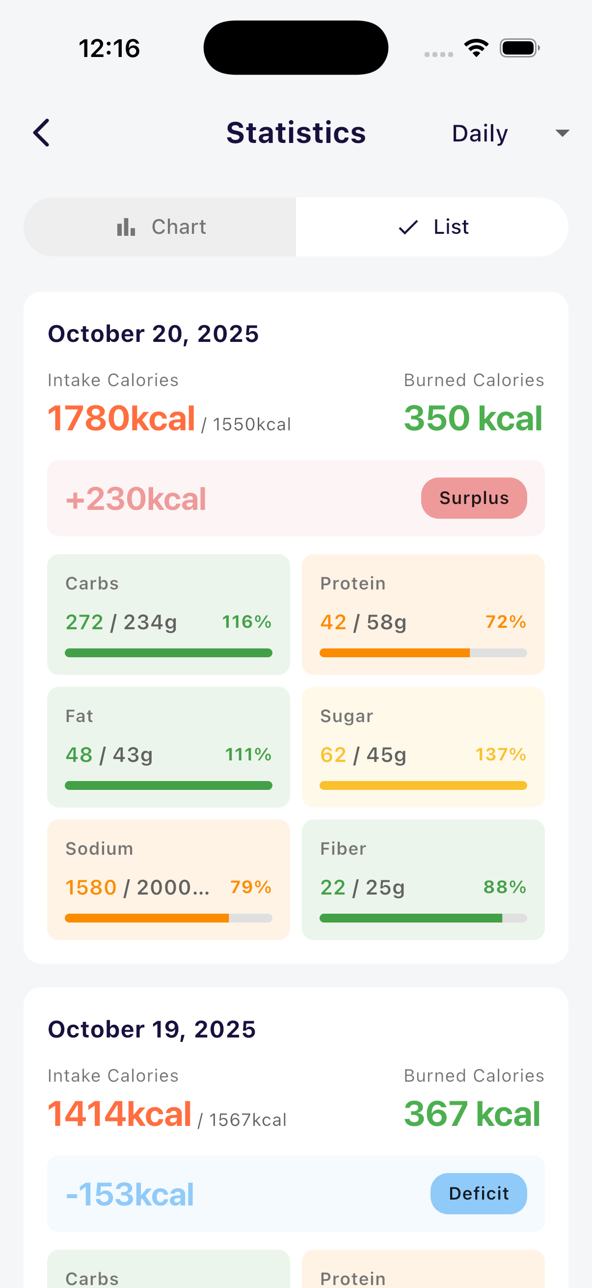 FoodLog AI gallery image