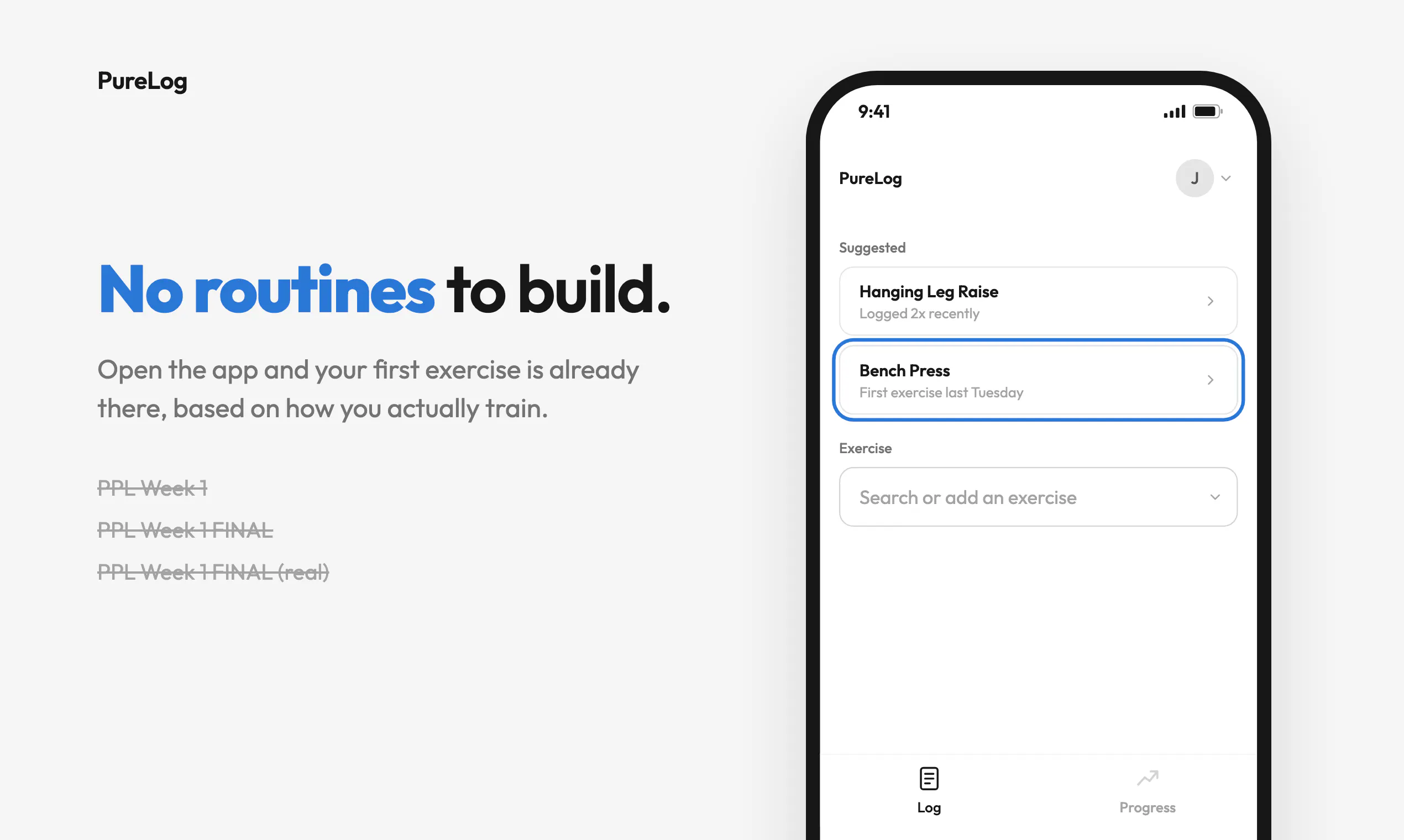 PureLog gallery image
