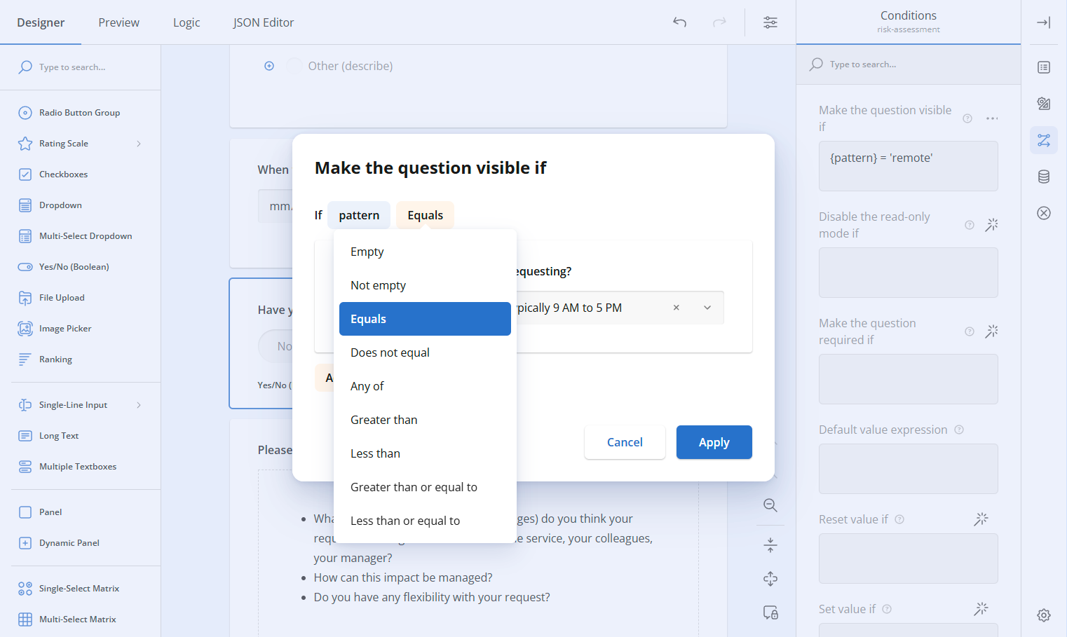 Media SurveyJS v2.0 3