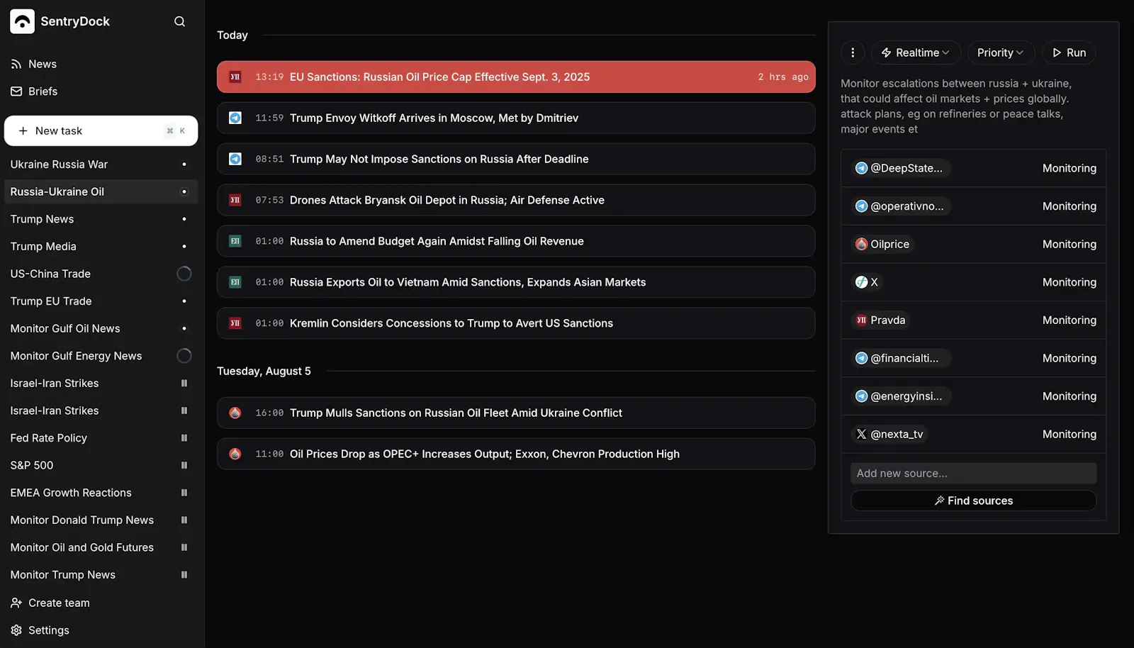 SentryDock screenshot 4