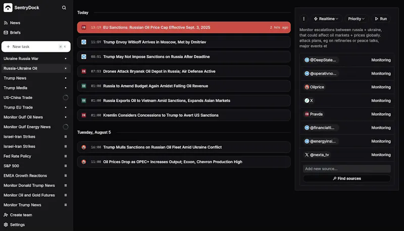 SentryDock screenshot 4