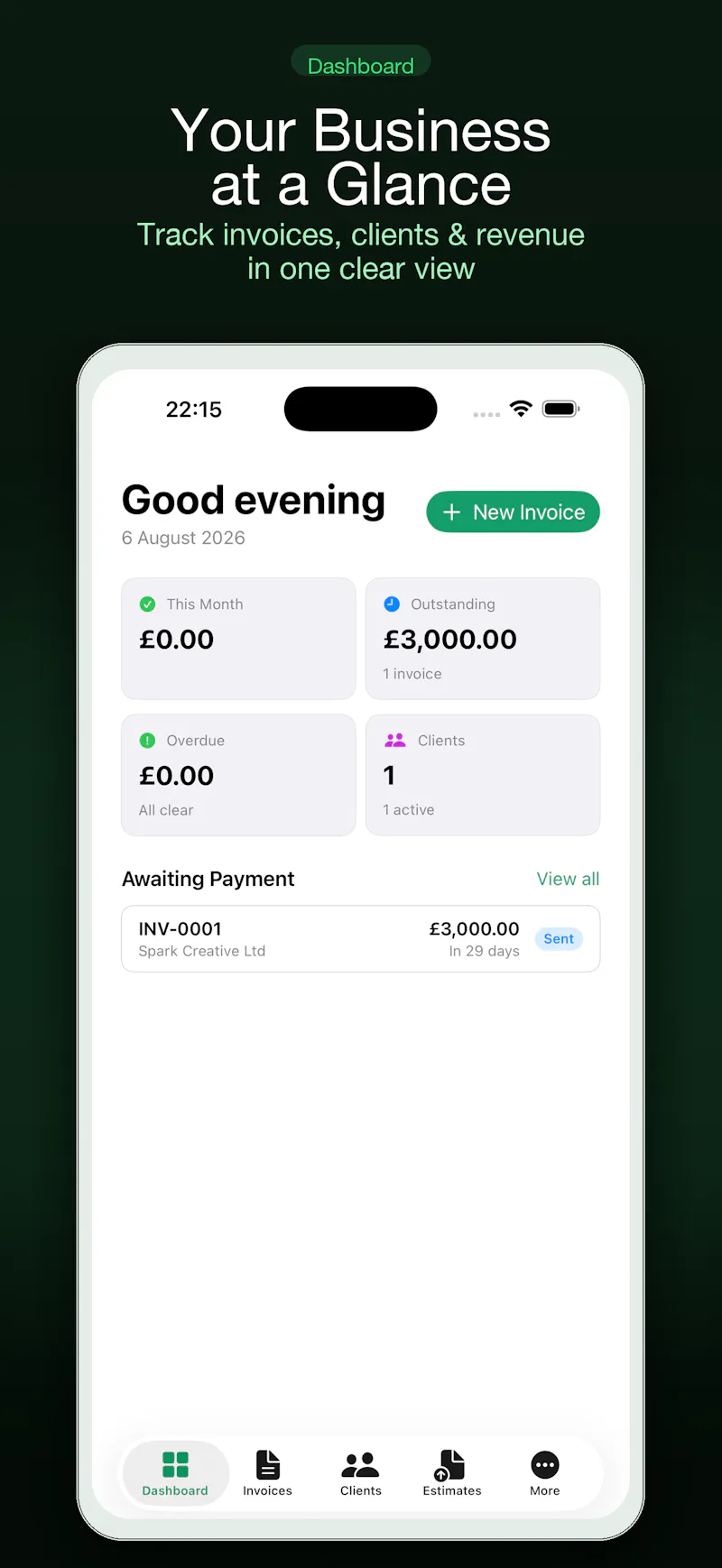 Settle — Invoicing for Mac and iPhone screenshot 3