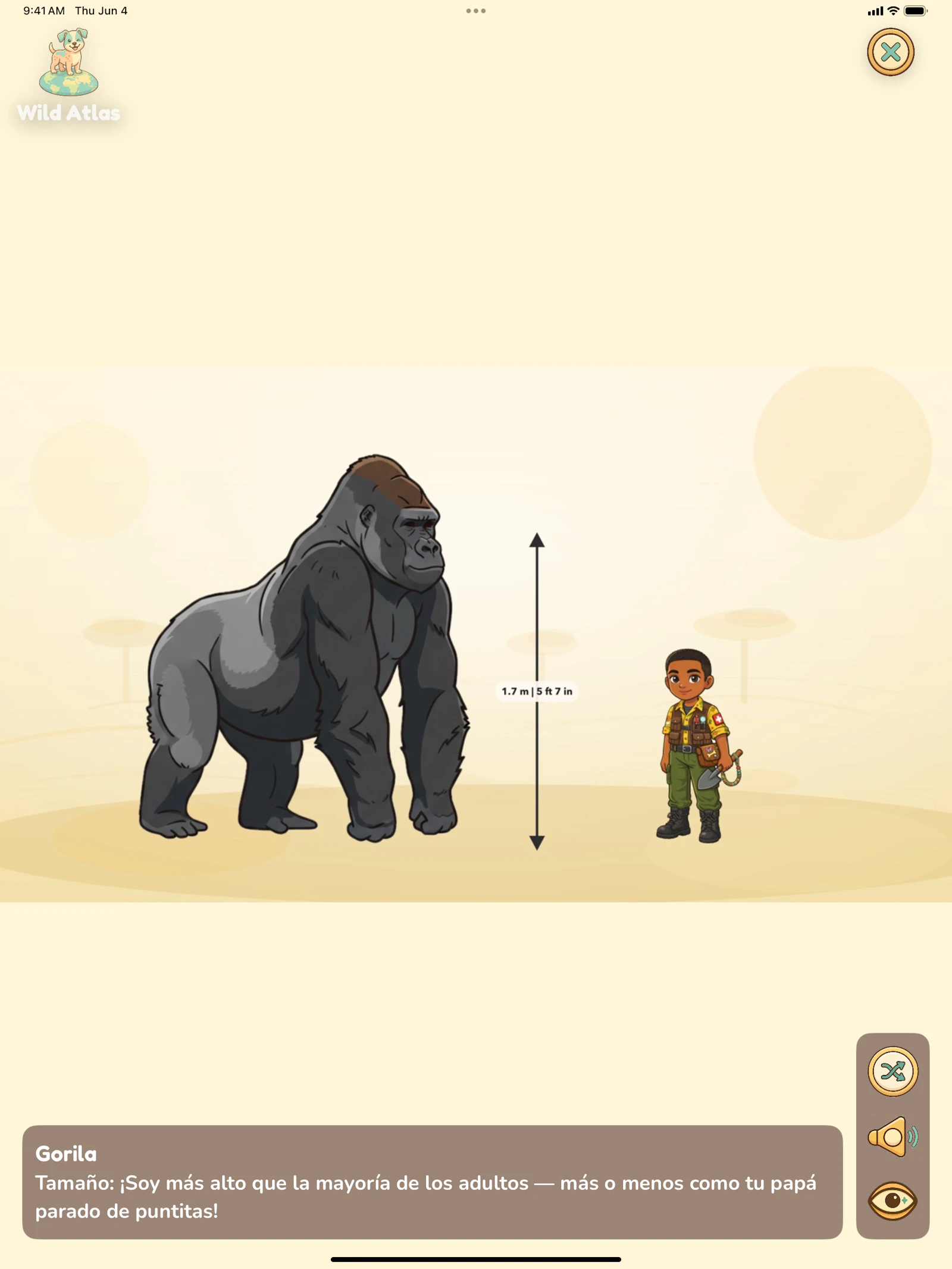 Wild Atlas: Animals for Kids screenshot 14