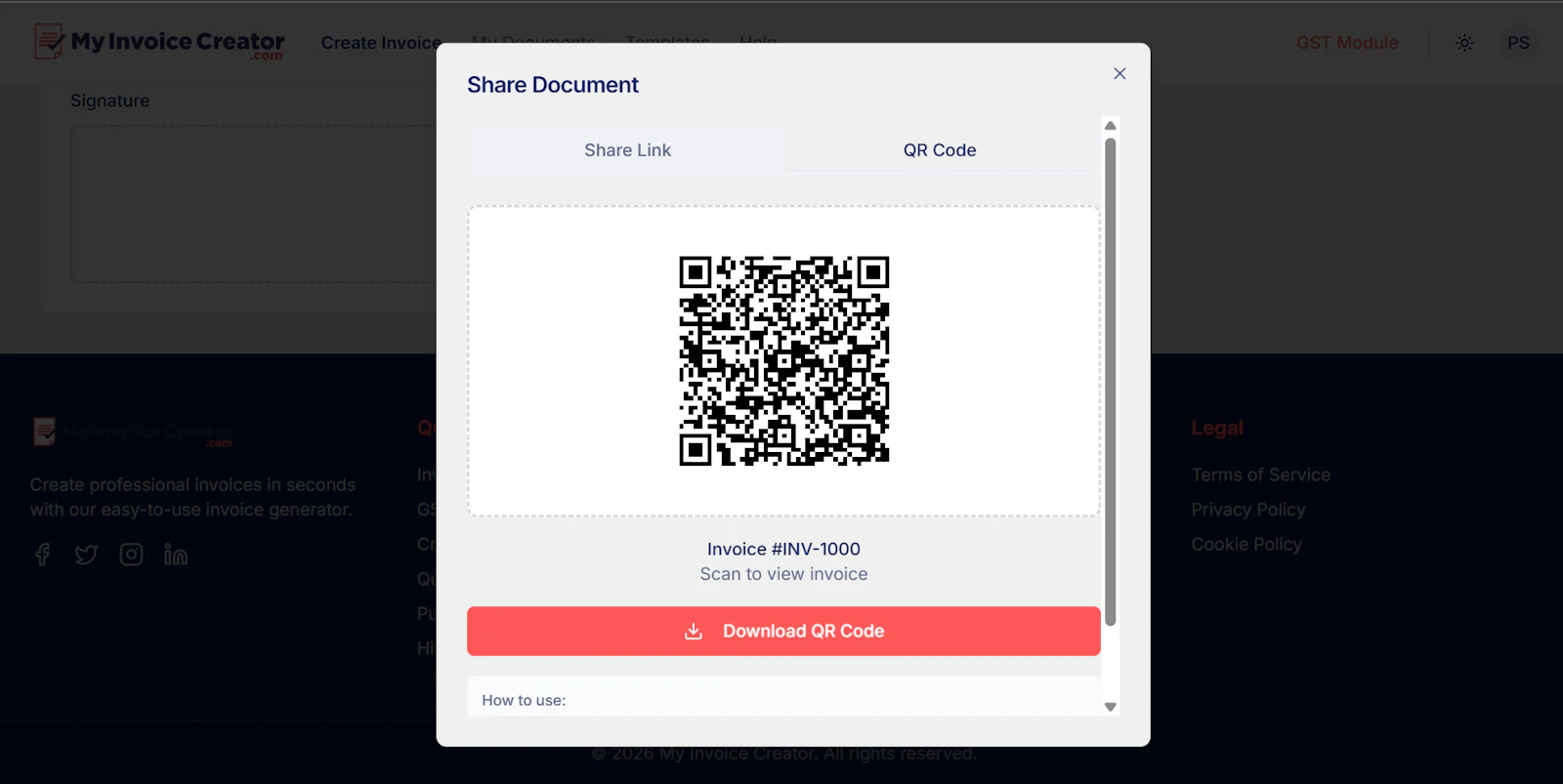 My Invoice Creator screenshot 3