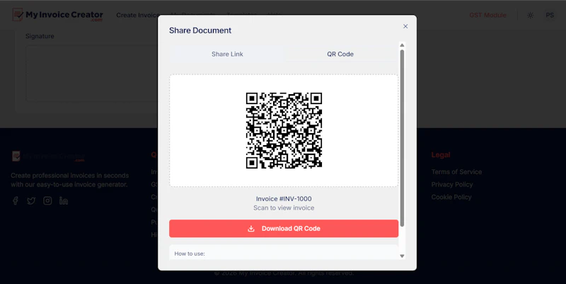My Invoice Creator screenshot 3