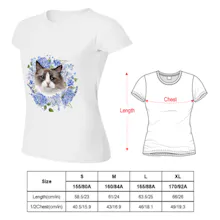 Custom Pet Portrait Women T-shirt gallery image