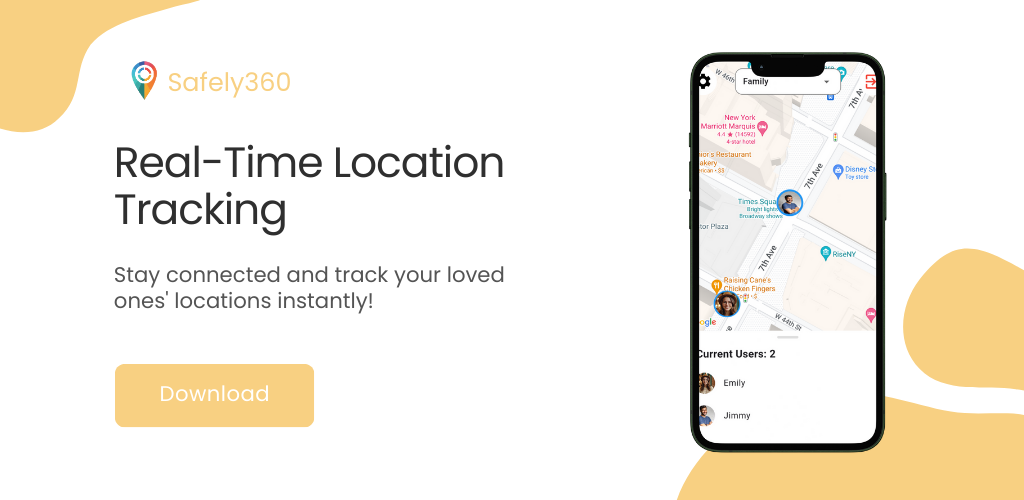 Mídia 1 de SAFELY360 - Localizador familiar de GPS - Rastreamento de localização em tempo real para a segurança da sua família.