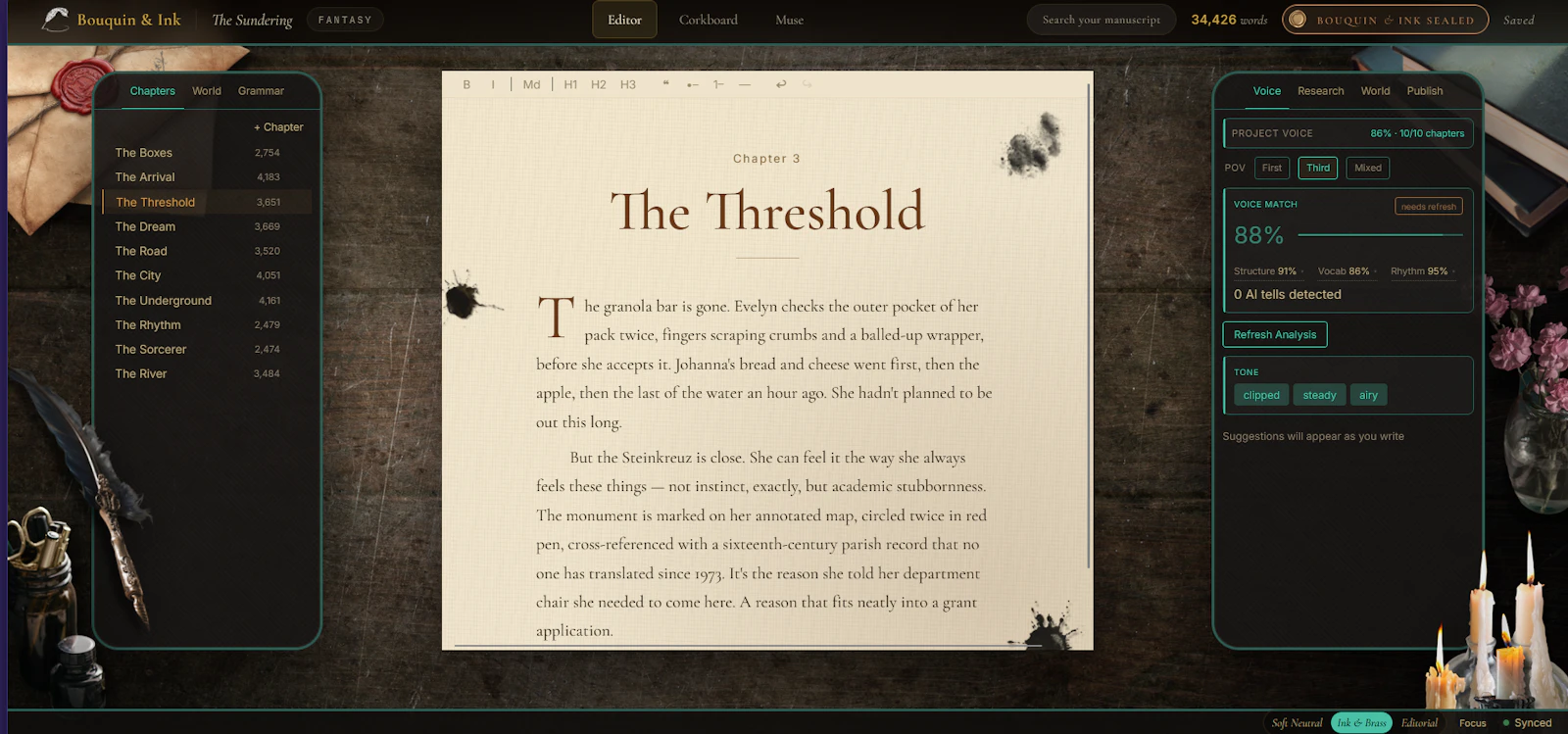 Bouquin & Ink screenshot 5