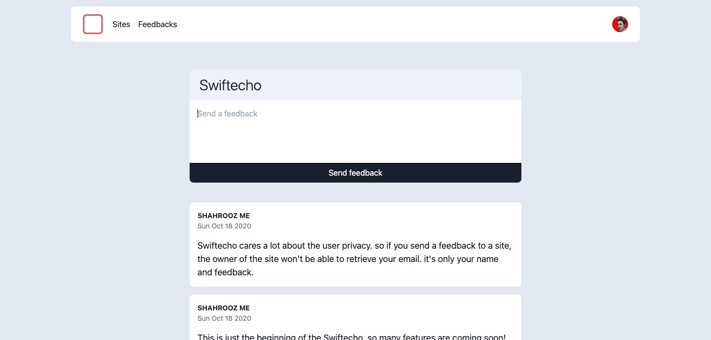 Swiftecho gallery image