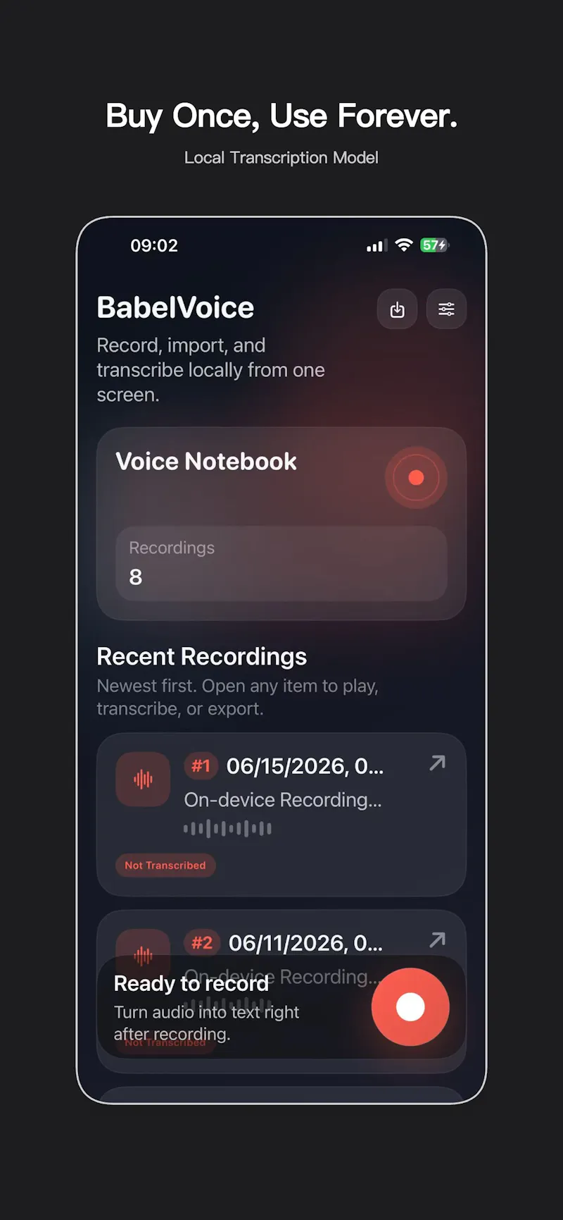 BabelVoice screenshot 1
