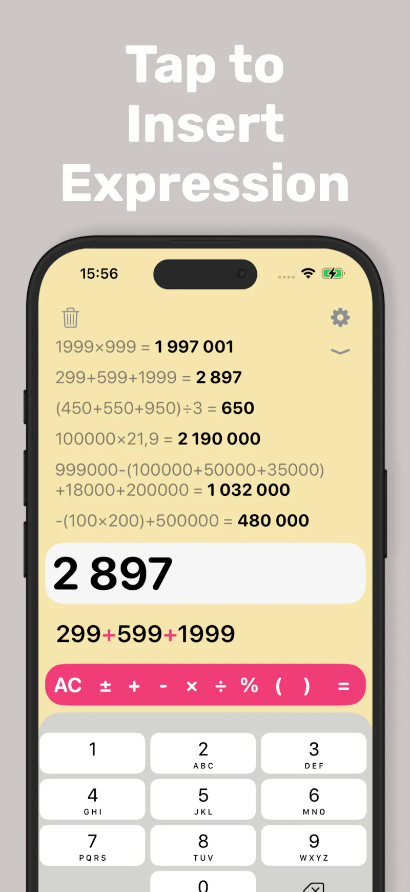 Clear Calc - Native Calculator screenshot 5