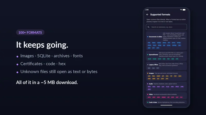 Universal File Opener screenshot 8