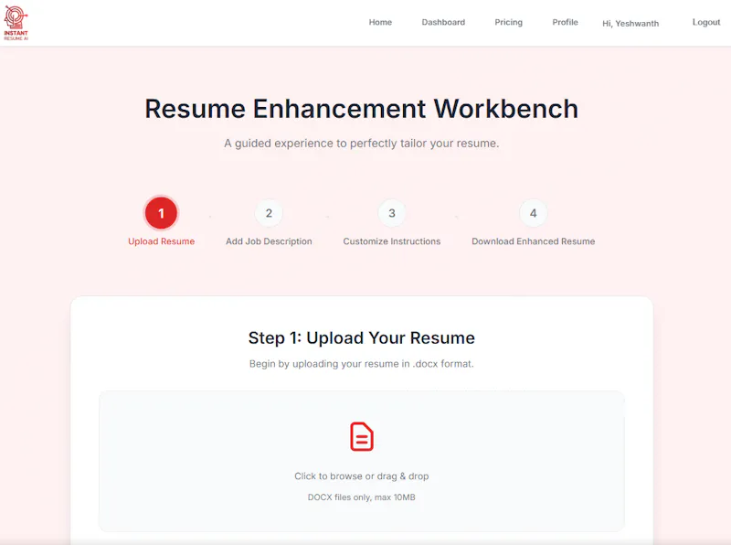 InstantResumeAI screenshot 4