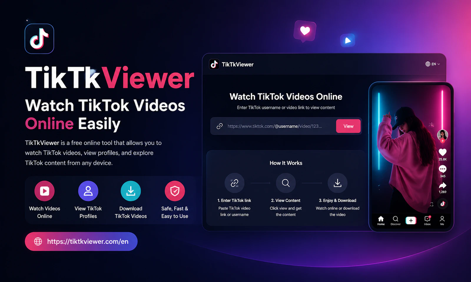 TikTk Viewer screenshot 1