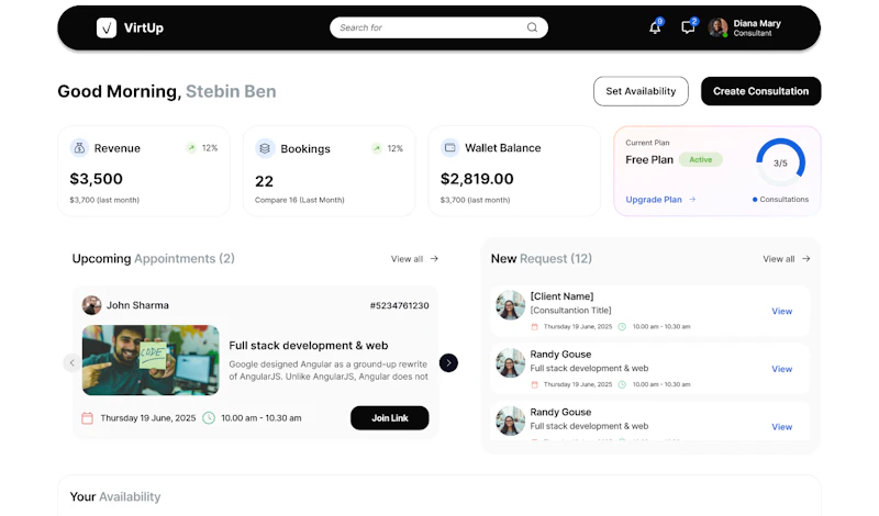 VirtUp screenshot 1