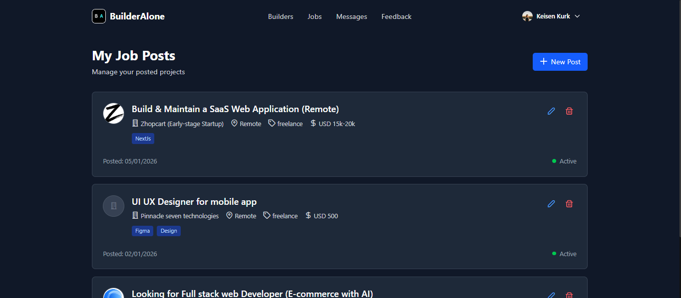 Builder Alone gallery image
