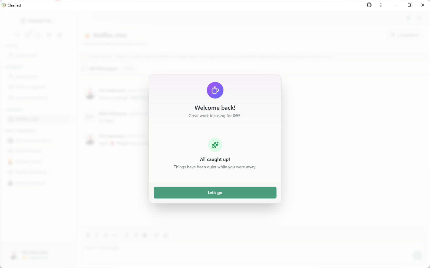 Cleariest gallery image