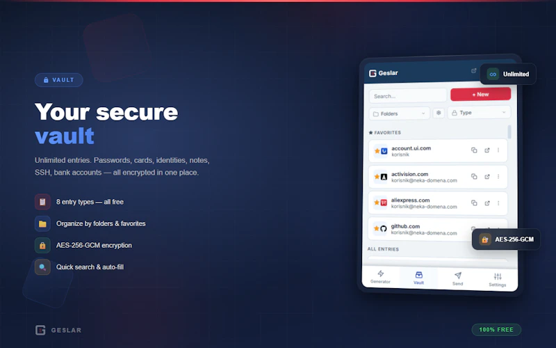 Geslar screenshot 1